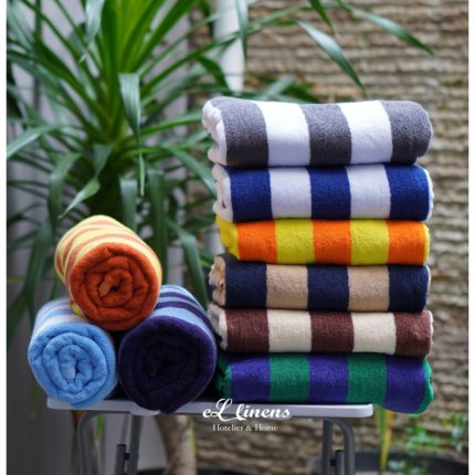 Pool Towel Stripes / Handuk Kolam
